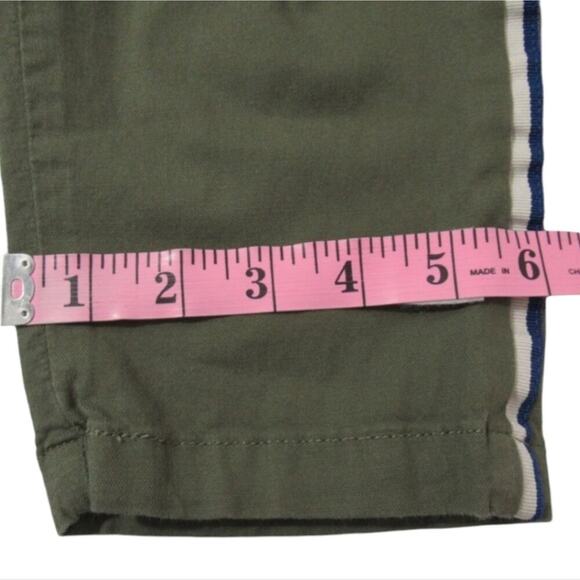 Levi's army green Side Stripe slim straight‎ leg casual chino pants size 29 - Picture 8 of 15